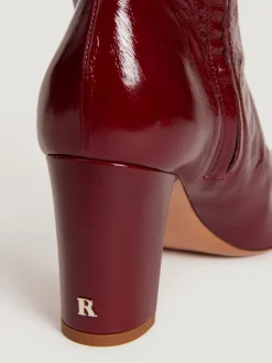 Rouje Bottes CARLA VernisBordeaux Best Sale