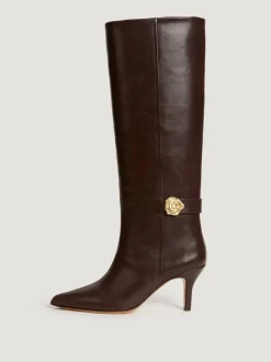 Rouje Bottes DRAMA CuirChocolat Sale