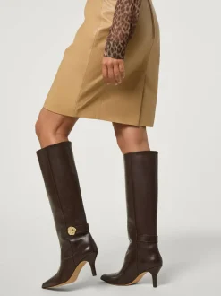 Rouje Bottes DRAMA CuirChocolat Sale