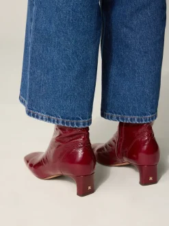 Rouje Bottines DORIA VernisBordeaux Cheap
