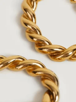 Rouje Boucles d'oreilles AUDREY DoréVieilli Outlet