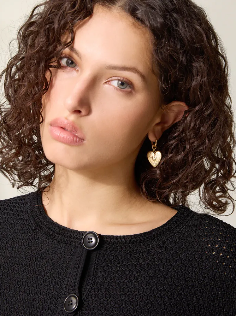 Rouje Boucles d'oreilles EMILIE UniDoréVieilli Discount