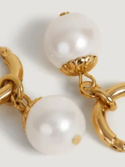 Rouje Boucles d'oreilles PERLA DoréVieilli Cheap