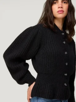 Rouje Cardigan LISIA UniNoir Cheap