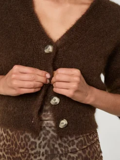 Rouje Cardigan NONO UniMarron Best