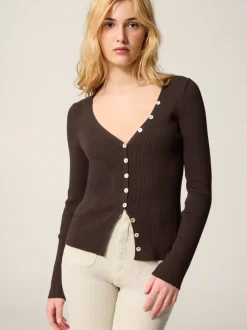 Rouje Cardigan PENELOPE UniMarron Discount