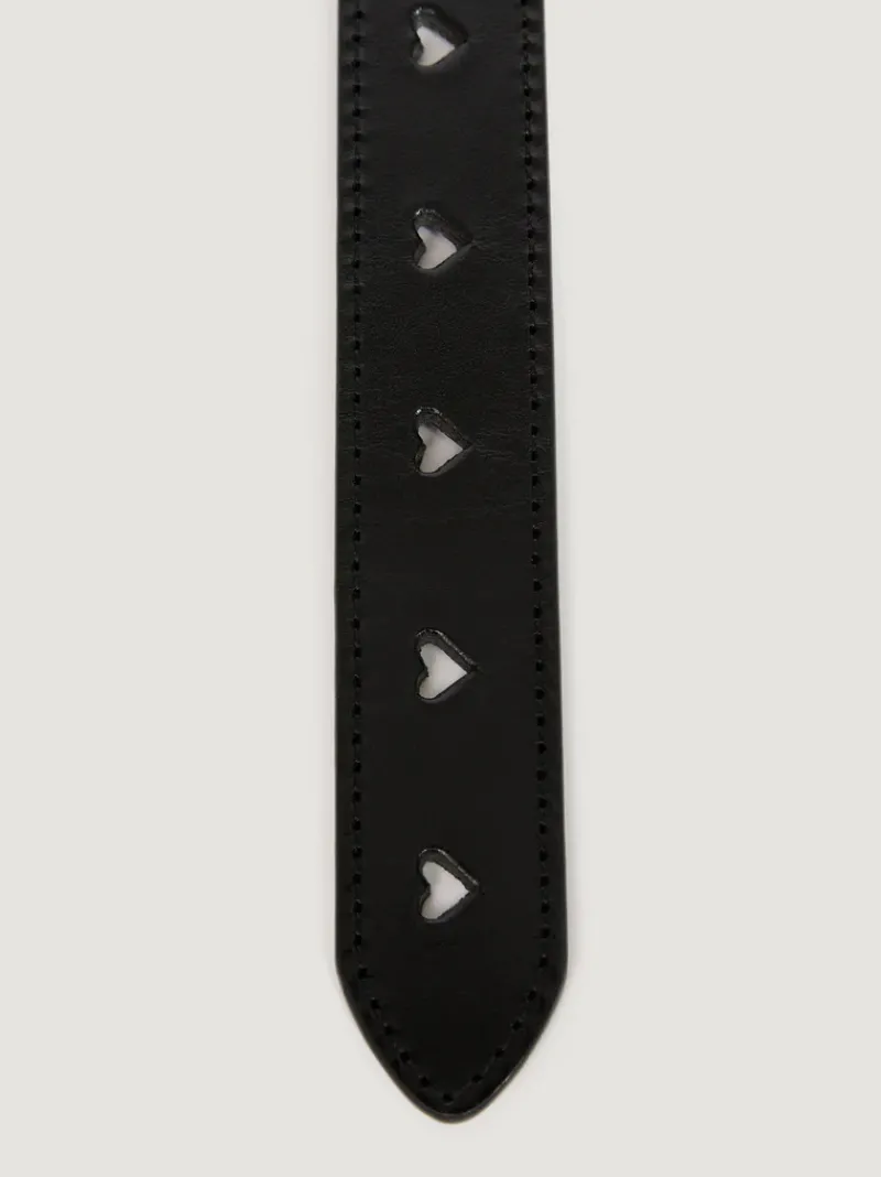 Rouje Ceinture COEUR CuirNoir Cheap