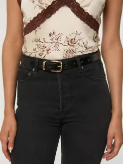 Rouje Ceinture COEUR CuirNoir Cheap