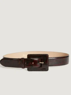 Rouje Ceinture NAWEL VernisTortue Clearance