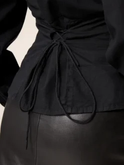 Rouje Chemise ANNETTE UniNoir Flash Sale