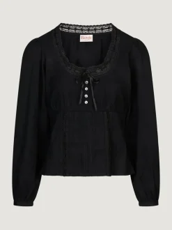 Rouje Chemise ANNETTE UniNoir Flash Sale