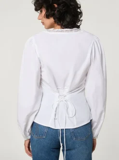Rouje Chemise ANNETTE UniBlanc Sale