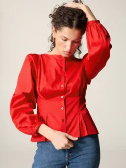 Rouje Chemise CLAUDINE UniRouge Cheap