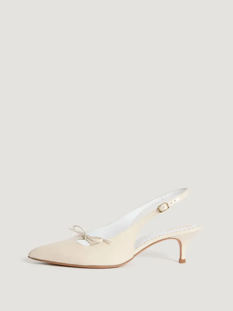 Rouje Escarpins MILANAISE GLACECREME Fashion