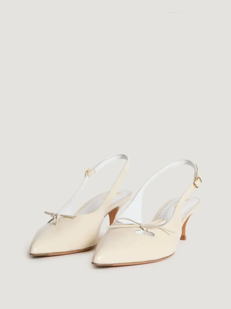 Rouje Escarpins MILANAISE GLACECREME Fashion