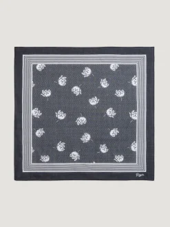 Rouje Foulard TANGUY CHAMPSDETULIPESMARINE Discount