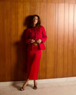 Rouje Jupe NAELLA SATINROUGE Store