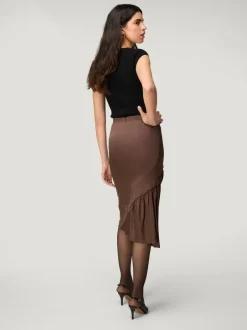 Rouje Jupe SCARLET SatinCafé Hot
