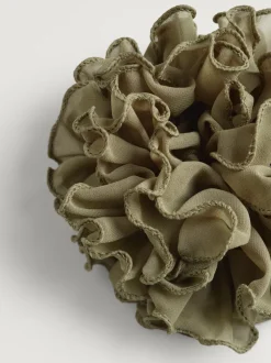 Rouje MAFALDA scrunchie Kaki Sale
