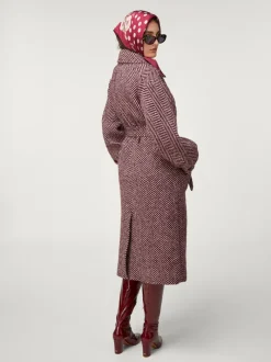 Rouje Manteau GERARD ChevronBordeaux Shop
