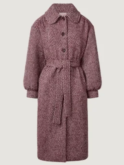Rouje Manteau GERARD ChevronBordeaux Shop