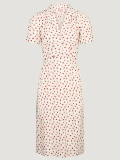Rouje Robe ANAIS FLEURETTESAUVAGEECRU Hot