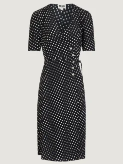 Rouje Robe GABIN PoisCarmenNoir Best Sale