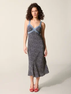 Rouje Robe JENNA BLEUETMARINE Outlet