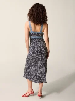Rouje Robe JENNA BLEUETMARINE Outlet