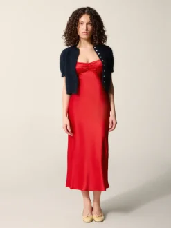 Rouje Robe JOSEPHINA SATINROUGE Sale