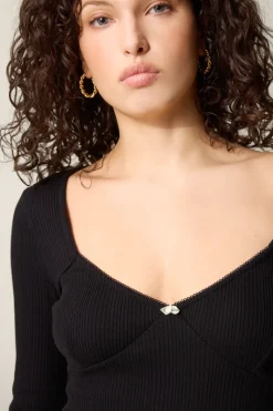 Rouje Robe TIMOTHEA UniNoir Best Sale