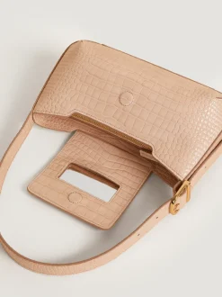 Rouje Sac baguette Beige Discount