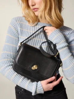 Rouje Sac BISTROT CuirNoir Flash Sale