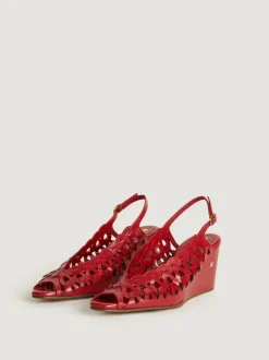 Rouje Sandales BORDELAISE CuirRouge Best