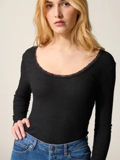 Rouje Top GIO Noir Clearance