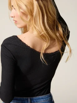 Rouje Top GIO Noir Clearance