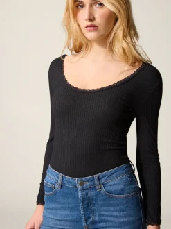 Rouje Top GIO Noir Clearance