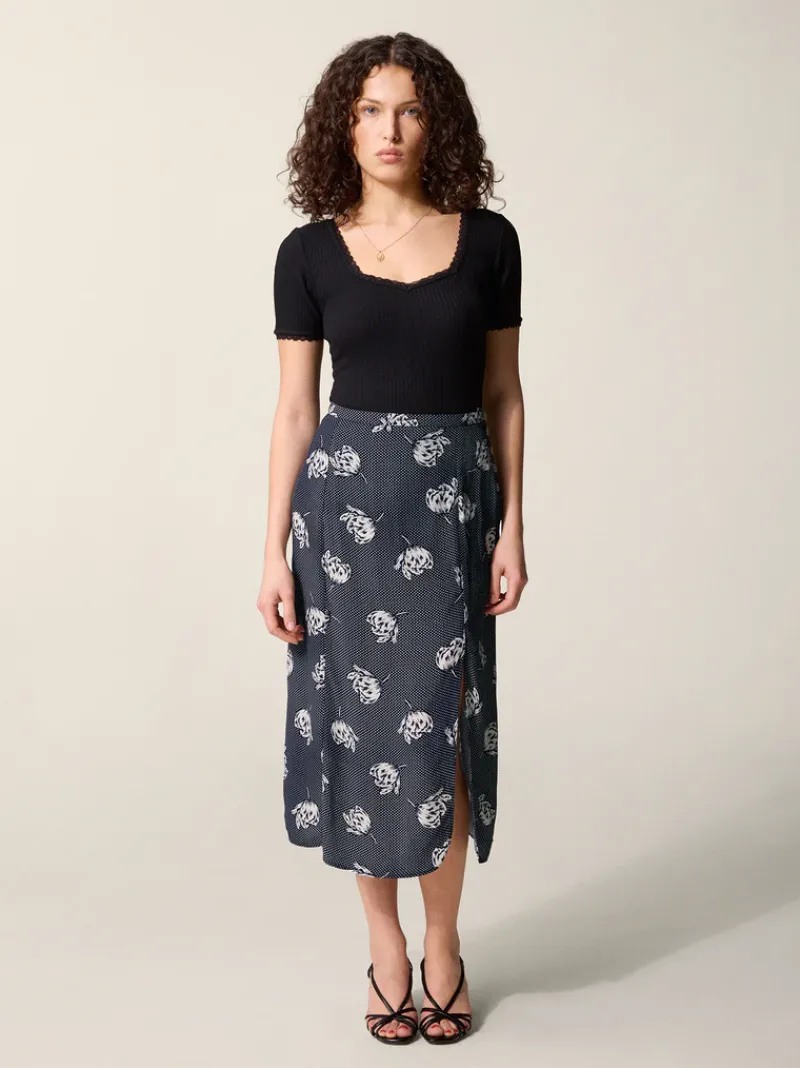 Rouje Top GIUIA Noir Discount