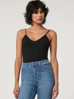 Rouje Top LIO Noir Discount