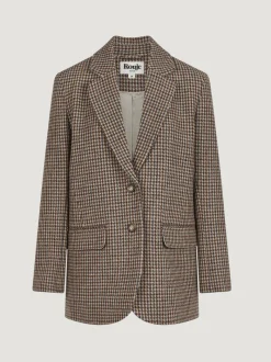 Rouje Veste JACQUES PiedDePouleMoutarde Outlet