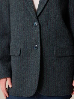 Rouje Veste JACQUES RayéBleu Outlet