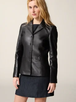 Rouje Veste ULYSSE CuirNoir Cheap