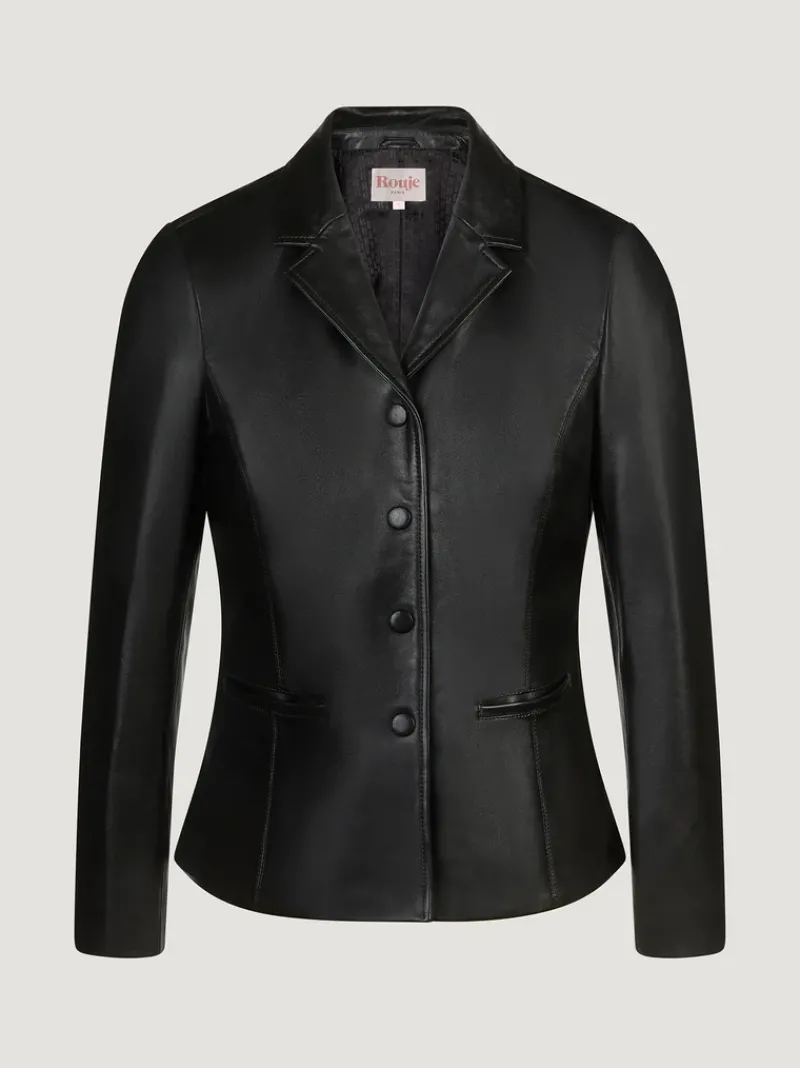 Rouje Veste ULYSSE CuirNoir Cheap